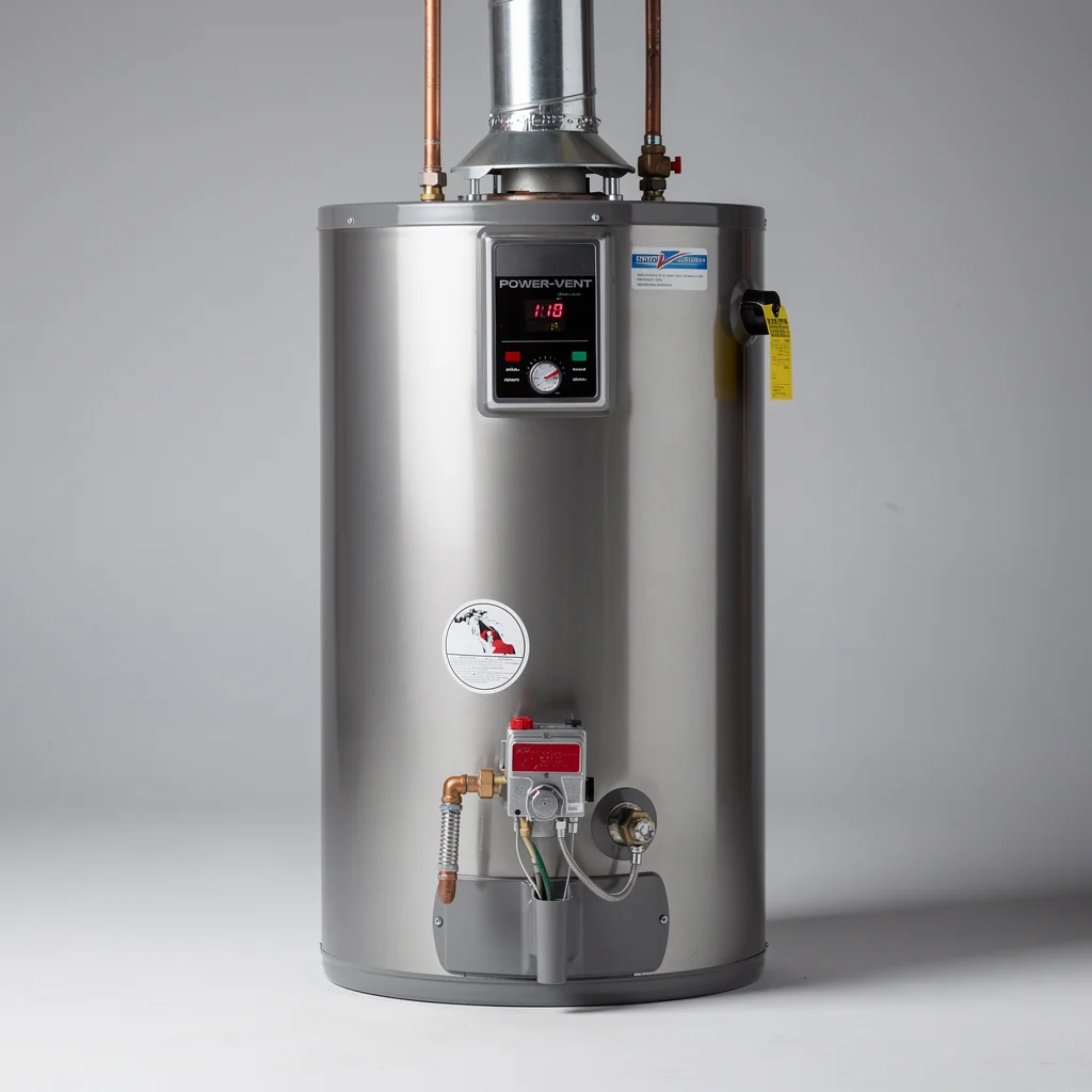 50-Gallon Power Vent Tank Water Heater